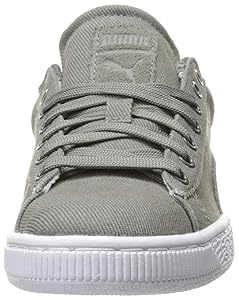 Tenis Casual Puma Basket Mid Vintage Sherpa Para Hombre Verde/Morado,  Abrigados Y Con Estilo