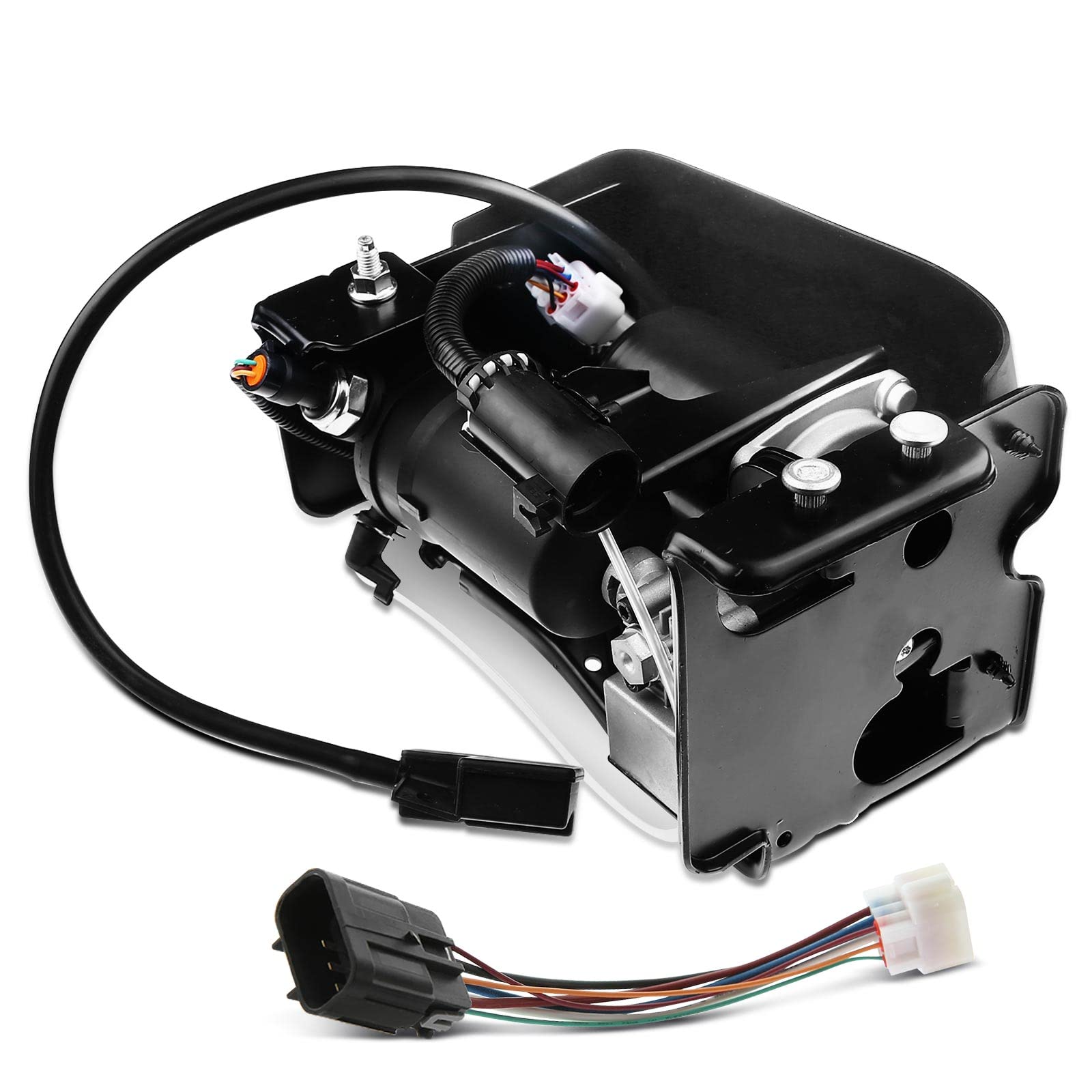 A-Premium Air Suspension Compressor Pump Compatible with Cadillac Escalade 2007-2014 & Chevrolet Avalanche, Tahoe & GMC Yukon, Yukon XL 1500, Replace# 15254590, 19299545, 15949881