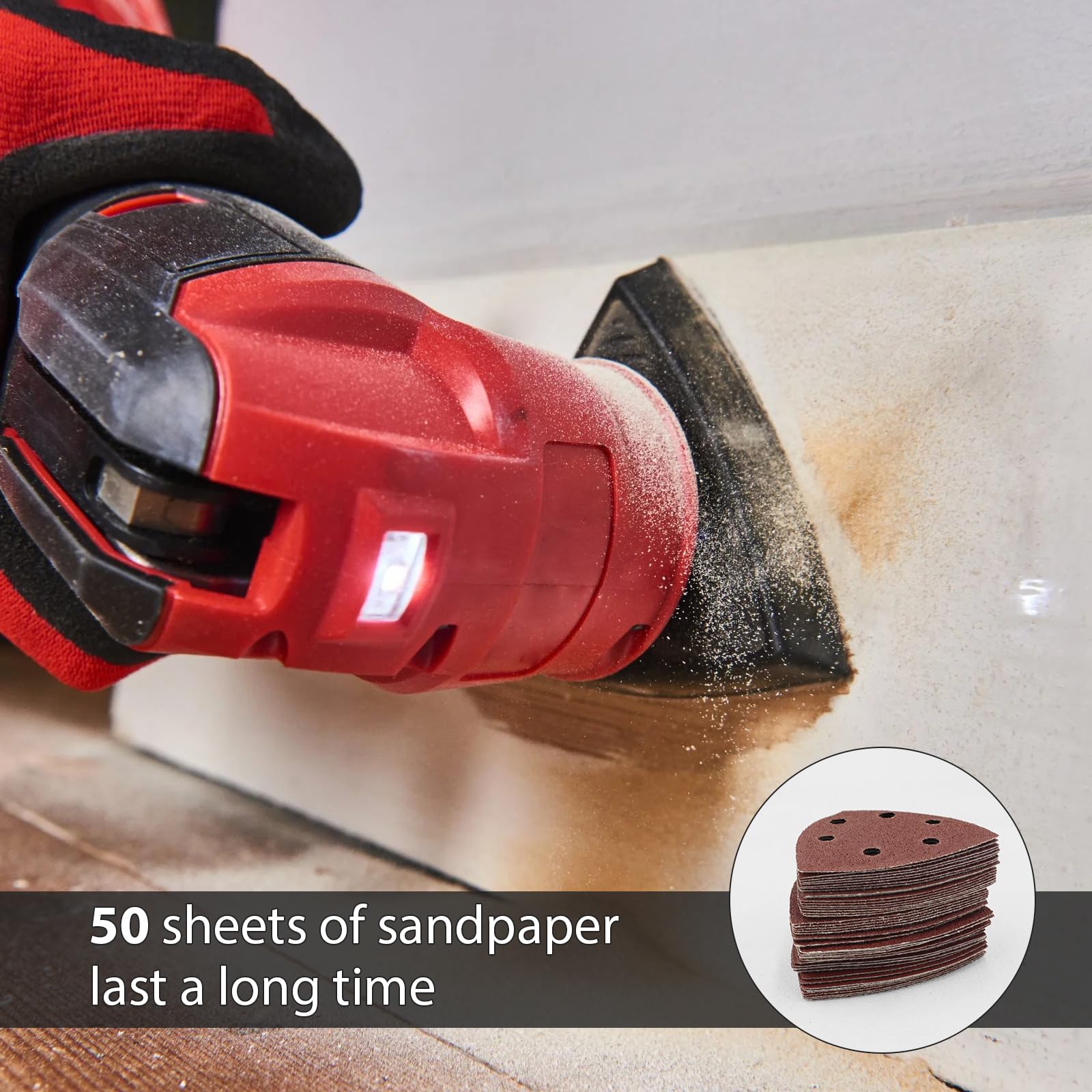 53 Stück Starlock Schleifplatten Set - Multitool Zubehör Für Verschiedene Materialien