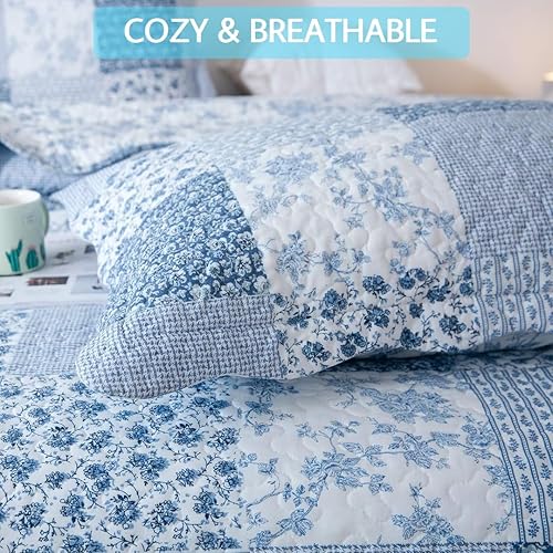 Miniatura 8 de Juego de ropa de cama Kasentex edredón con fundas decorativas, diseño en tejido de microfibra colorido, prelavado