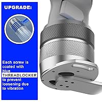 Vista 2 de Weighted Golf Club Attachment for Meta Quest 3 & Quest 3S - 90 DEGREE Aluminum Golf Club Adapter Handle Compatible with Quest 3/3S/2 and Quest Pro