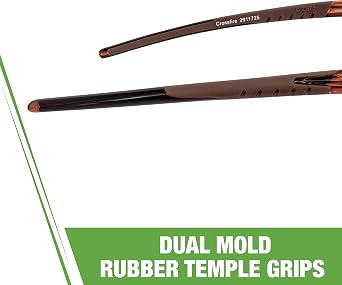 Crossfire ES5 Premium Safety Eyewear, Ultralight Frame and Adjustable Nosepiece