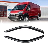 Vista 53 de Visera de ventana para Jeep Cherokee 1984-2001 (Excluye Modelo Limited), Protectores Guards Shields de lluvia de canal exterior, Deflector