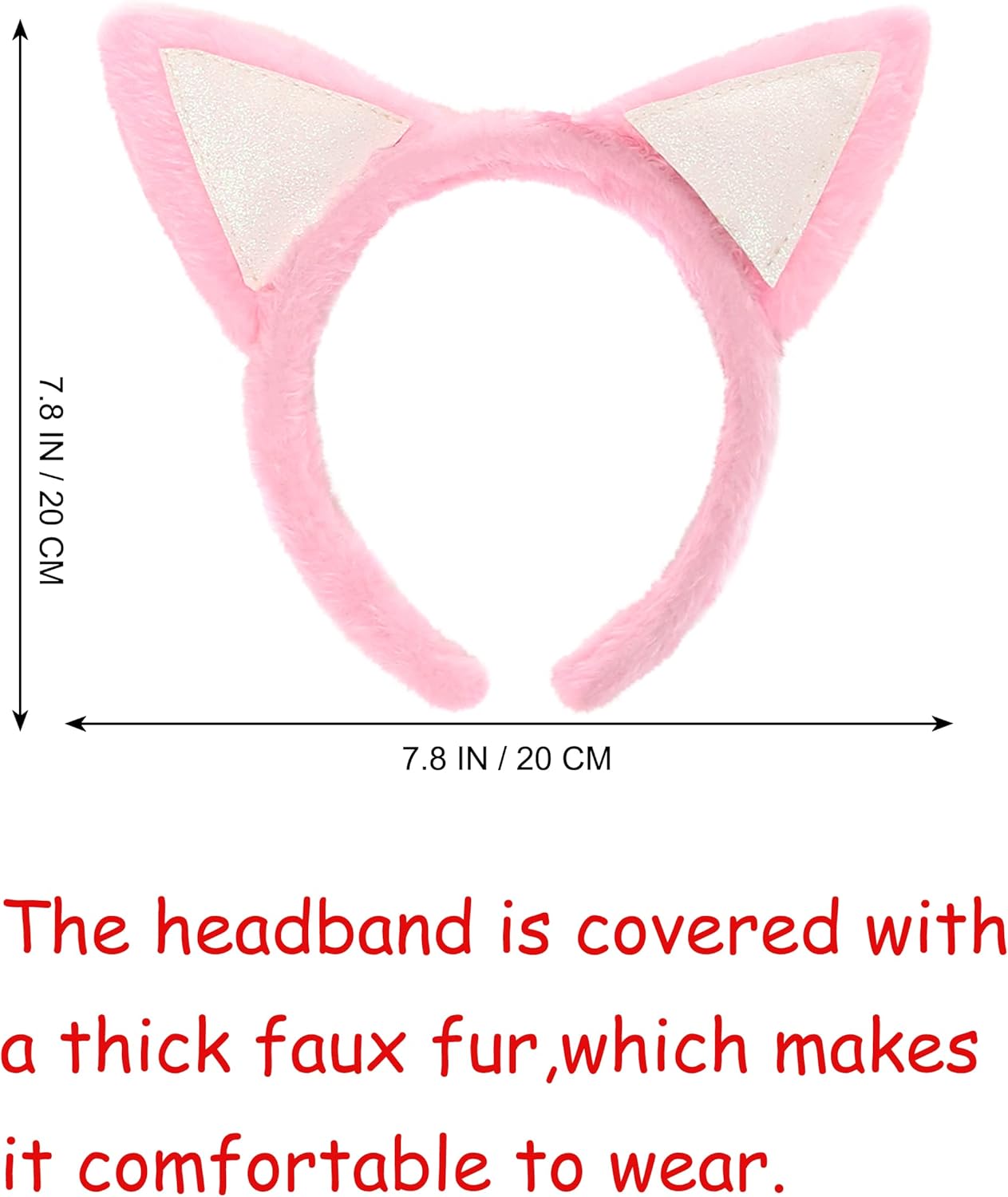 Soul Young Wolf Leopard Lion Cat Ears and Tail Set Halloween Costume Party Cosplay Animal Accessories - Image 2