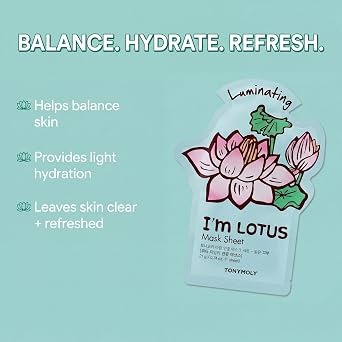 TONYMOLY I'm Face Sheet Masks - Hydrating & Soothing Korean Skincare