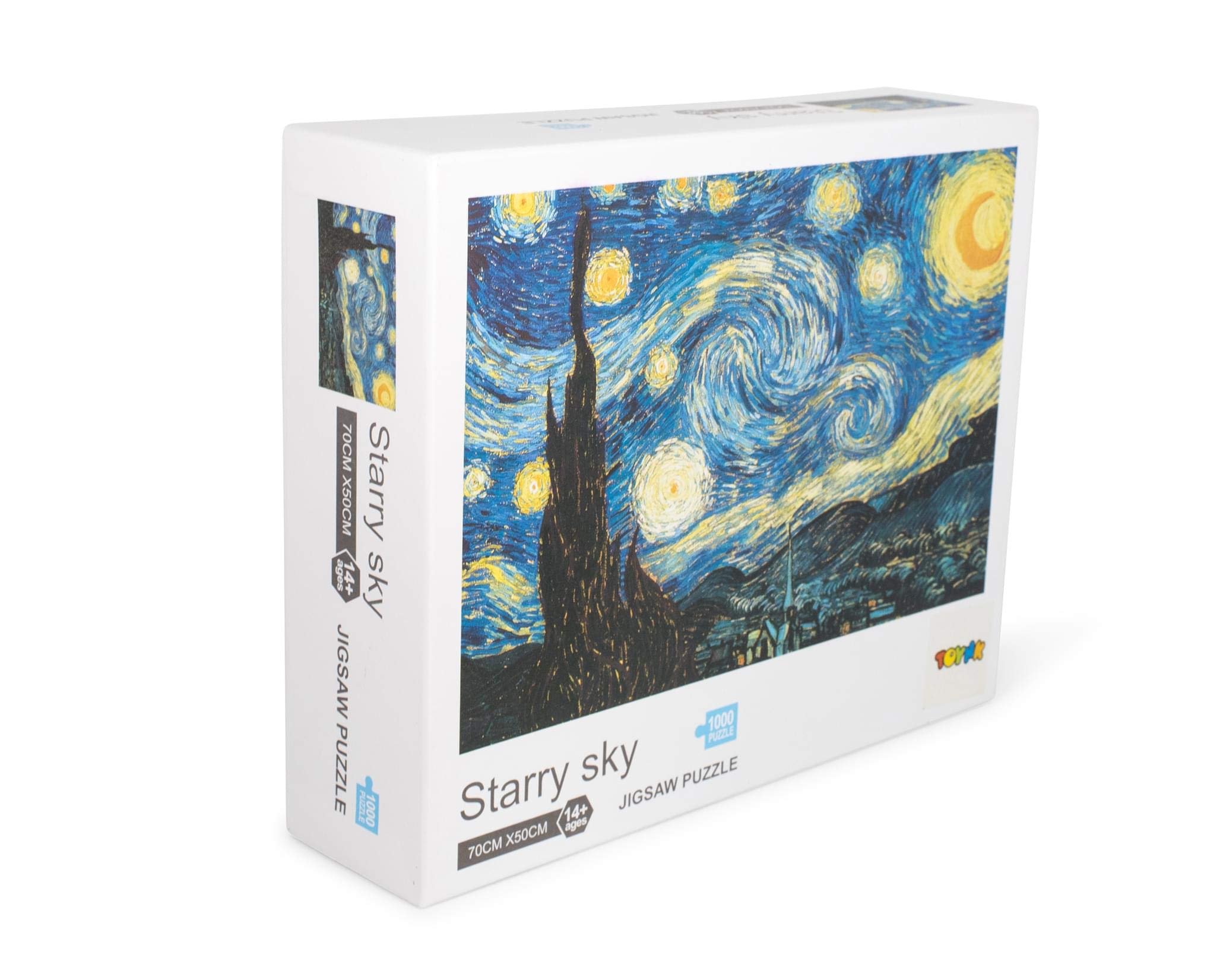 Amazon.co.jp: 星空 1000ピース ジグソーパズル | 星月夜 フィンセント 