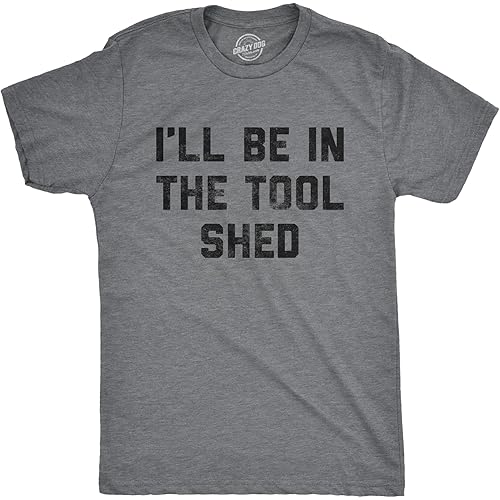Funny Dad Shirts for Handyman Lawn and Garage Tees for Fathers Day Mechanic Shirts for Dads