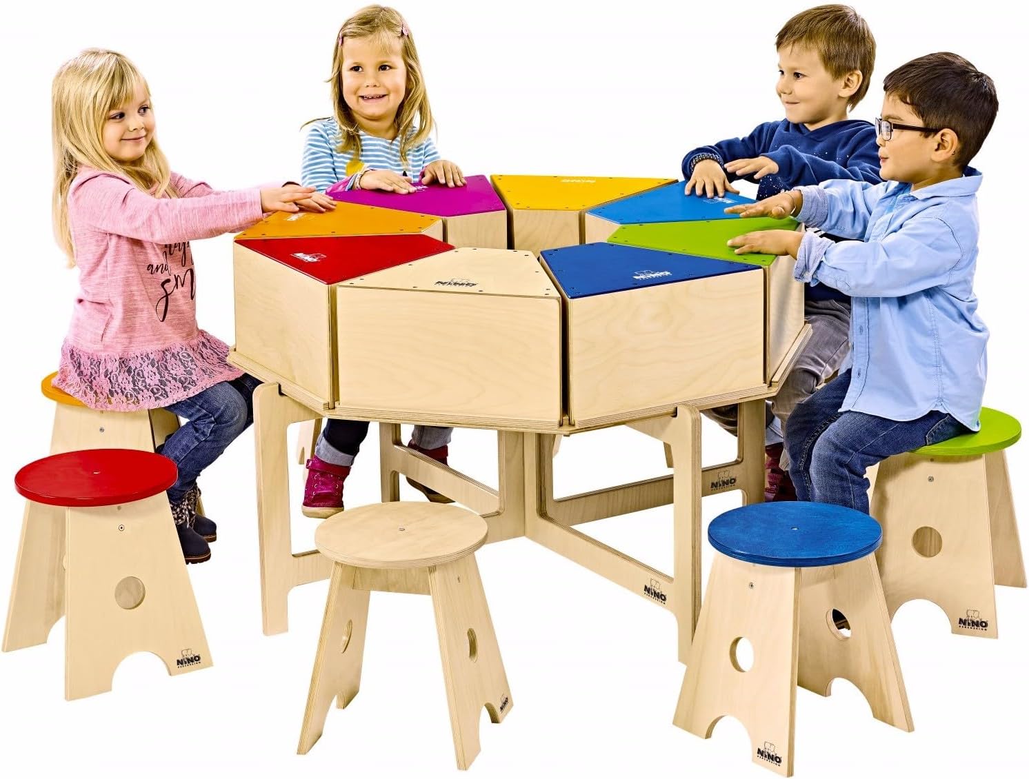 Nino Percussion Cajon, Stools for Classroom (NINO959)