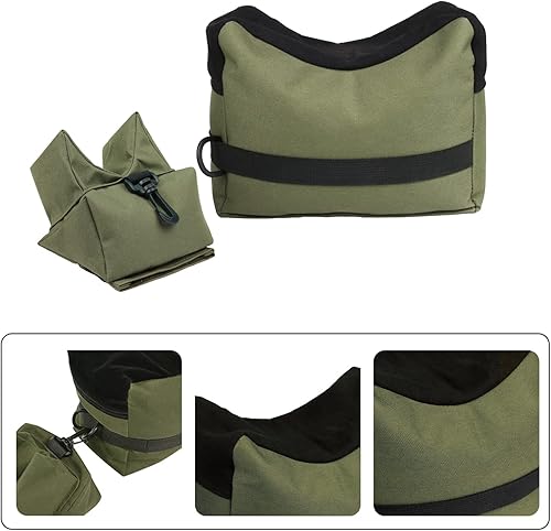 Miniatura 2 de Twod - Bolsas de descanso para tiro al aire libre  Soporte de banco deportivo objetivo con soporte frontal y trasero para bolsa de arena para