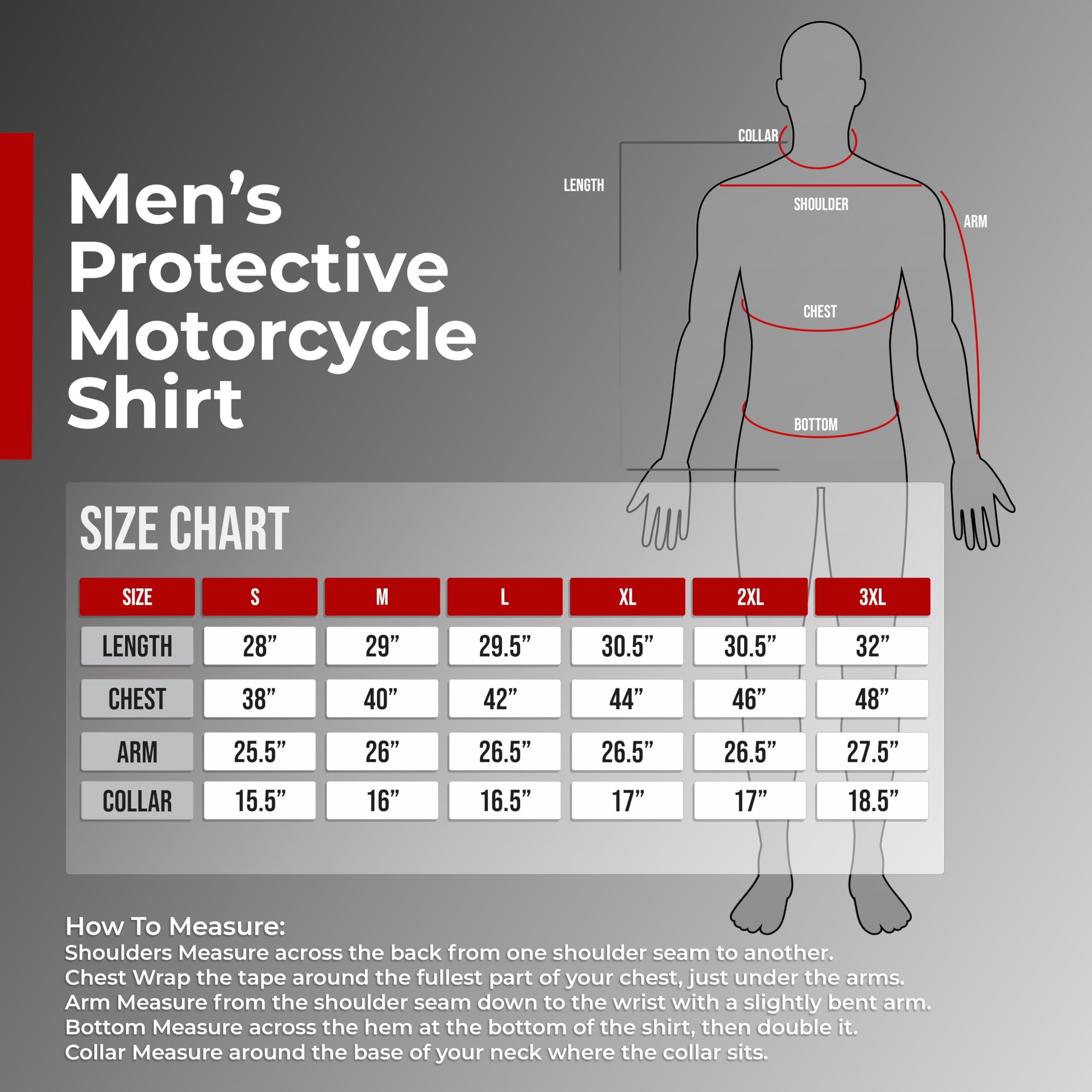 Great Bikers Gear - Camiseta de Moto para Hombre Reforzada con Forro Protector de aramida para Motocicleta