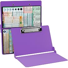 Foldable Clipboard by WhiteCoat Clipboard- Lilac - Nursing Edition Aluminum