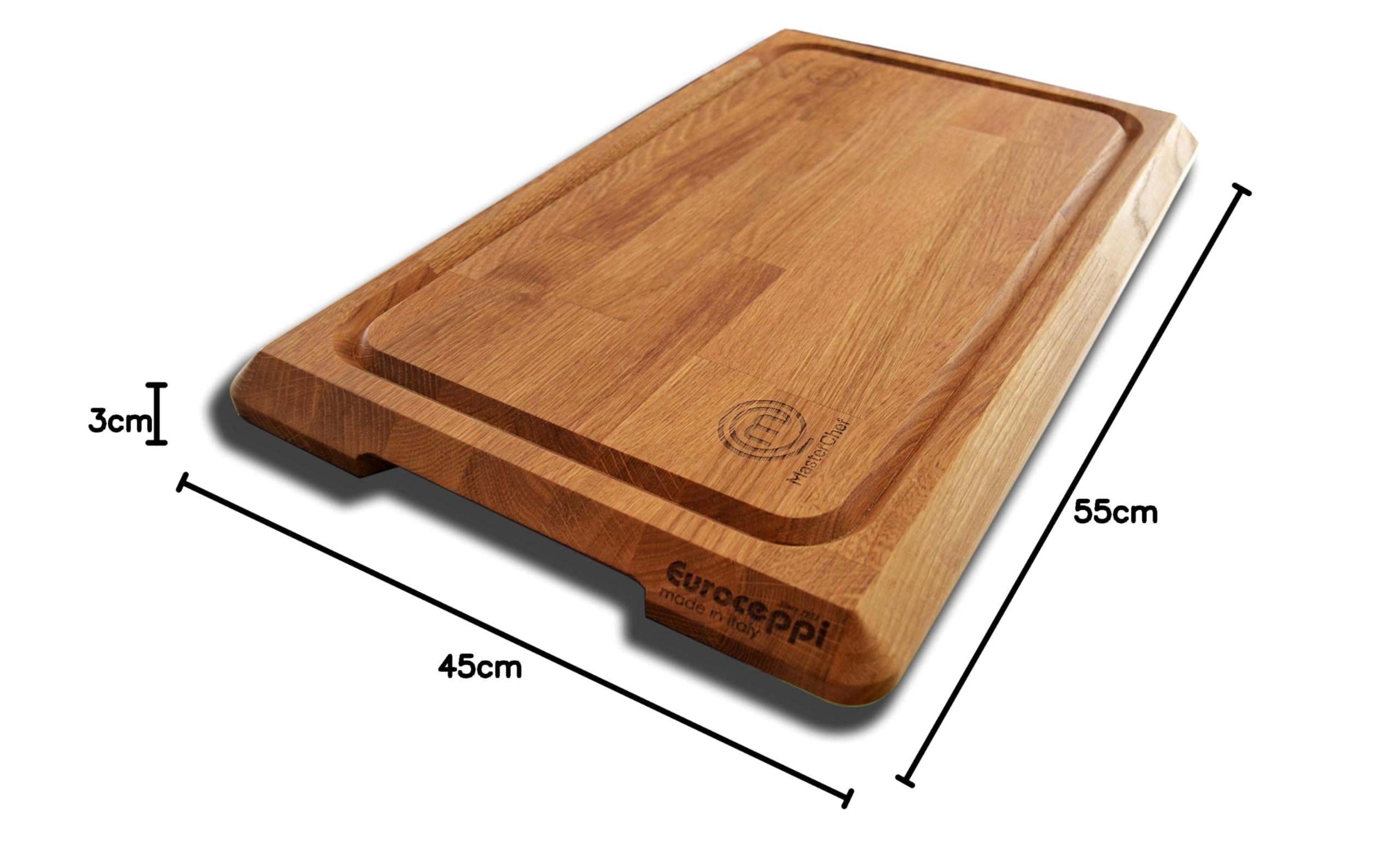 Masterchef masterchef1 tabla de cortar Profesional, Madera de roble