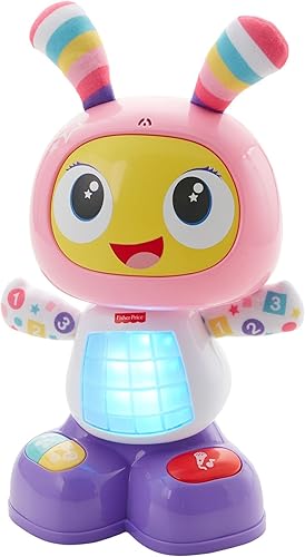 Miniatura 10 de Muñeco interactivo BeatBo con baile y movimiento de Fisher-Price, BeatBelle (rosado)