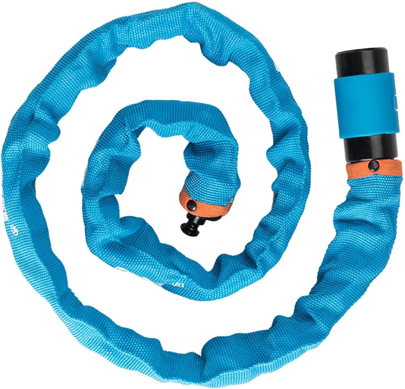 Bike Lock Chain,Portable Chain Motorcycle Lock Safety Anti Theft Chain Lock, Ideal for Bike, Electric Bike, Mountain Bike, Road Bike Anti-Theft Lock (Black 1m)