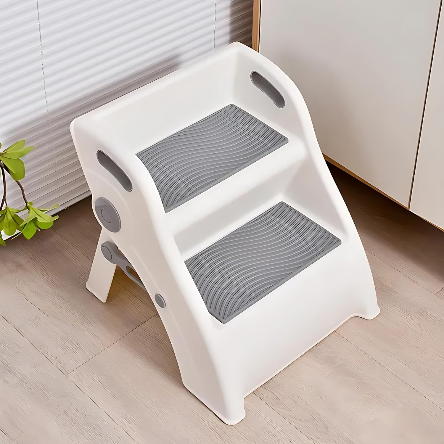 Cyrox Multi Purpose Step Stool | Portable Nursery Stepping Stools for Bathroom & Kitchen - Best for Toddlers Or Kids - Safe Mini Lightweight Tile Standing Step Stool (1Pcs)-image-45