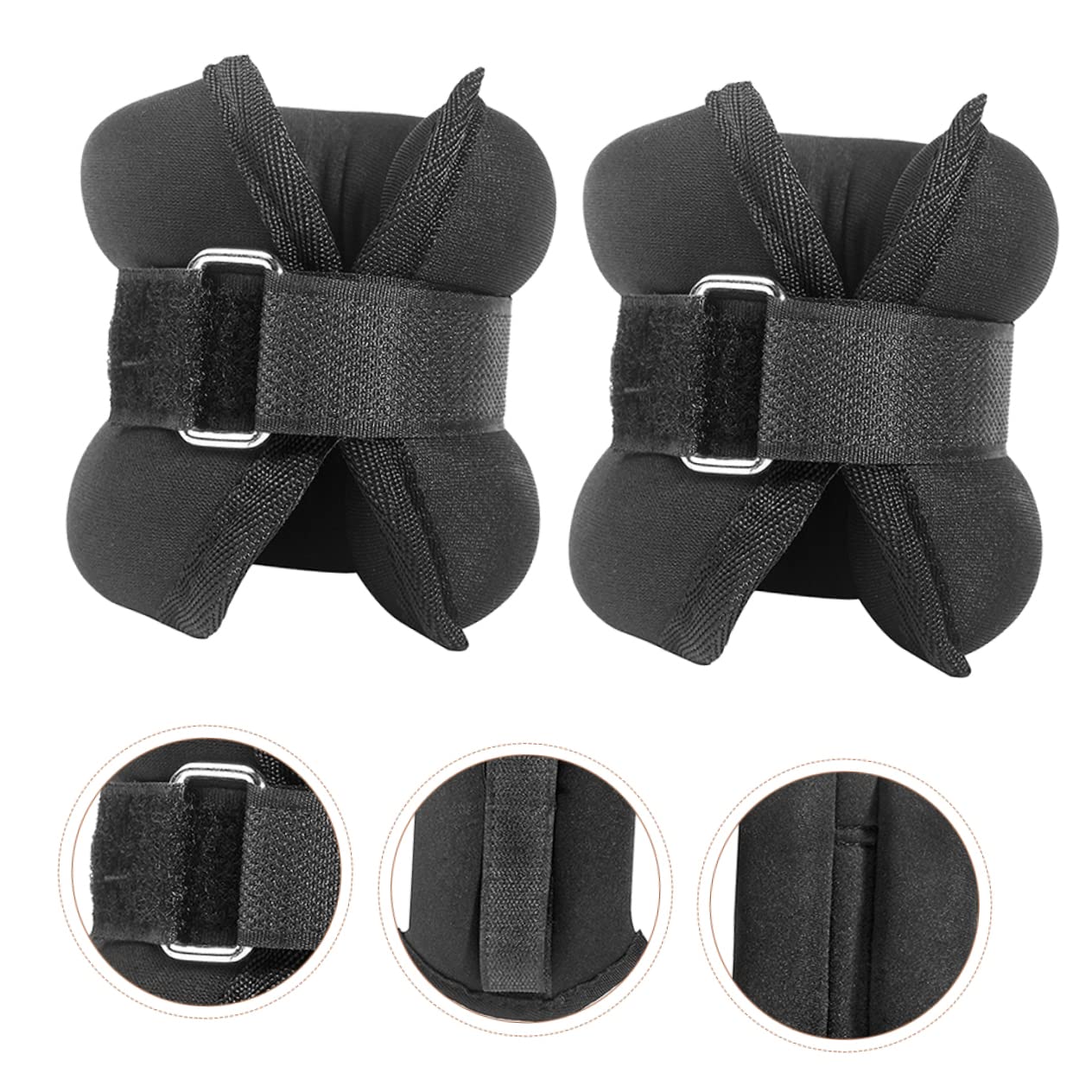 1paio Pesi Per Caviglie Regolabili Per Allenamento Corsa e Aerobica Da Neoprene Perfetti Per Esercizi Casa e Palestra