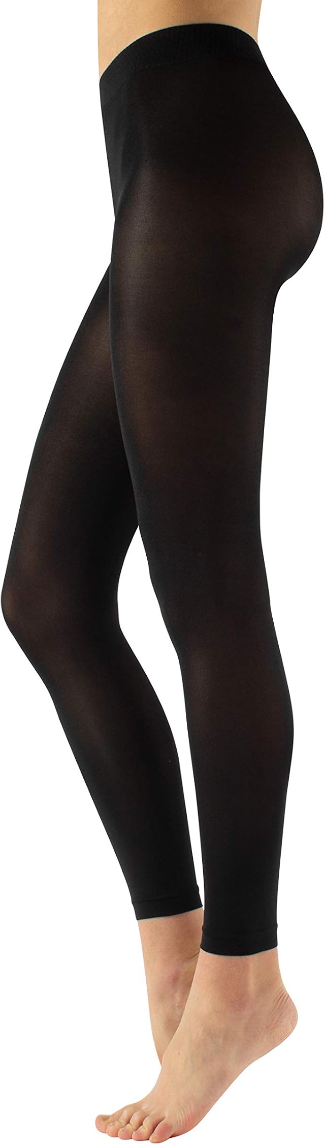 CALZITALY Leggings Danza Para Mujer | Mallas De Ballet En Microfibra | 60 Den | Negro, Rosa | S/M, L/XL | Calcetería Italiana |