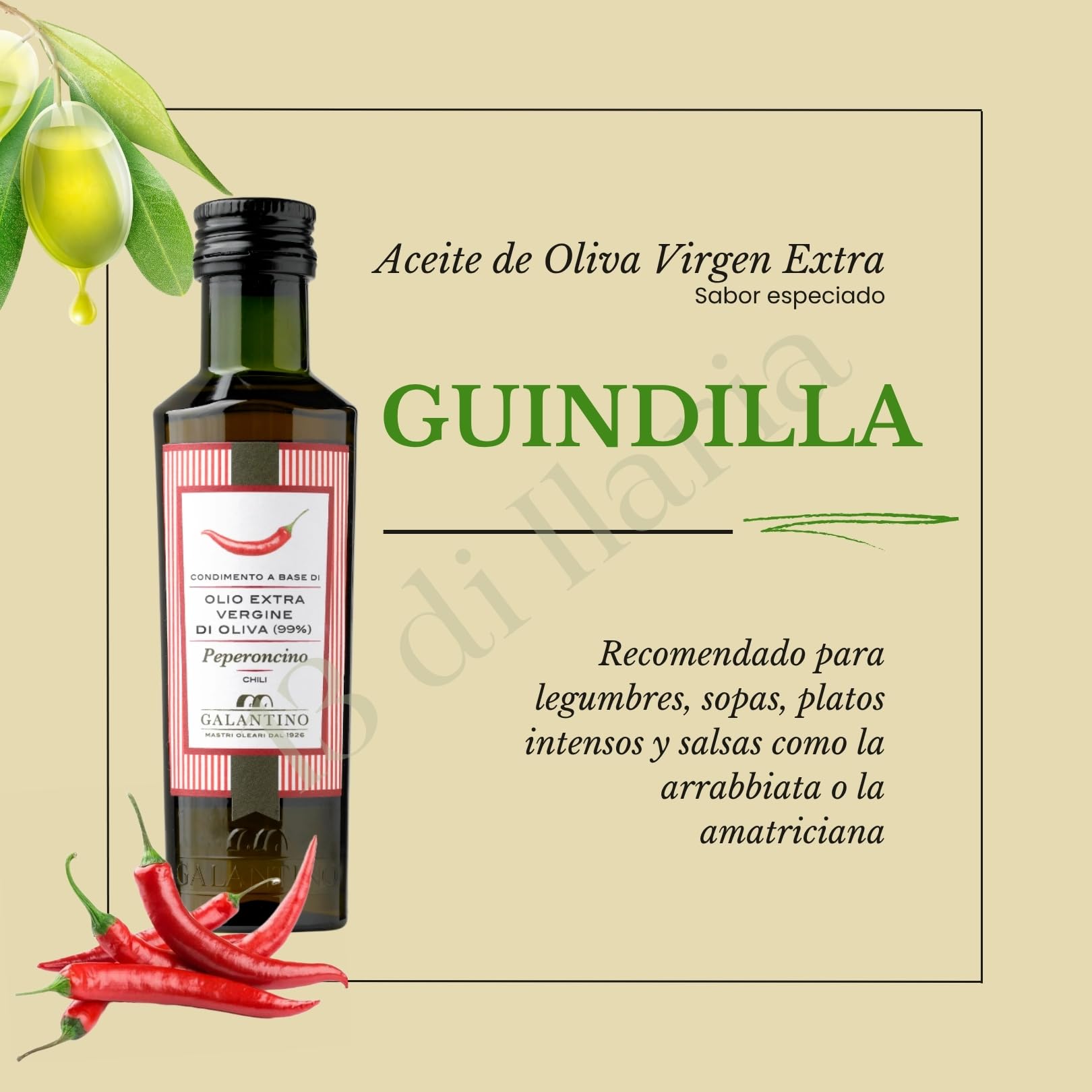 Pack Degustación Aceite de Oliva Virgen Extra y Condimentos 5x100 ml