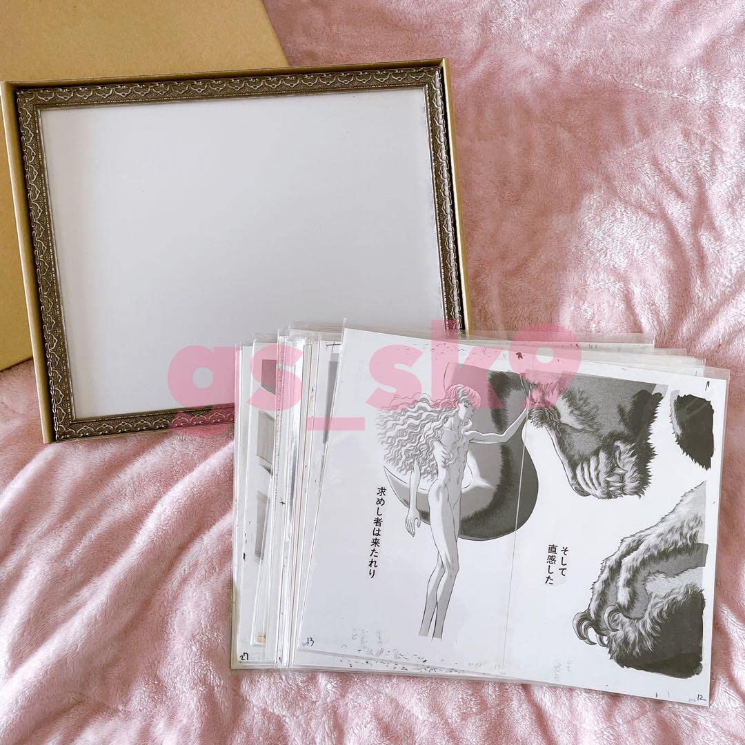 新品未開封 ベルセルク展キャラファイン複製原稿 A-Q全17種セット 新品未開封 ベルセルク展キャラファイン複製原稿 A-Q全17種