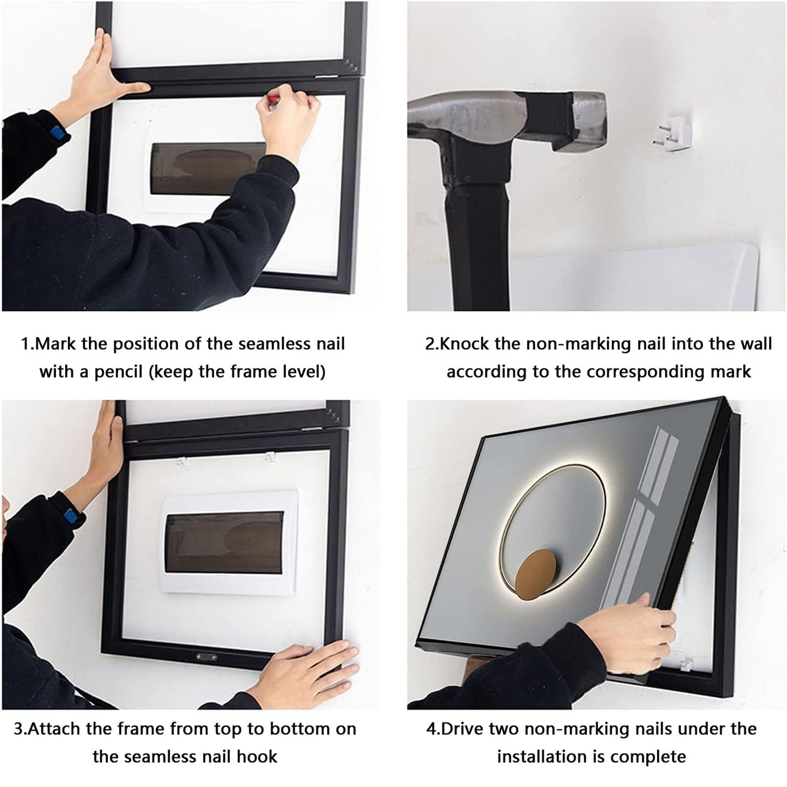 Copertura Quadro Elettrico Decorativa Nascondi Contatore Quadri Copri Contatori Elettrici da Parete Contatori per Pittura Nascondi Dipinti Decorazione,03,40 * 30cm