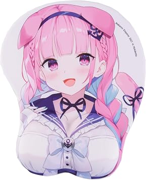 Anime Minato Aqua Mouse Pads with Wrist Rest Gaming 3D Mousepads 2Way Skin...