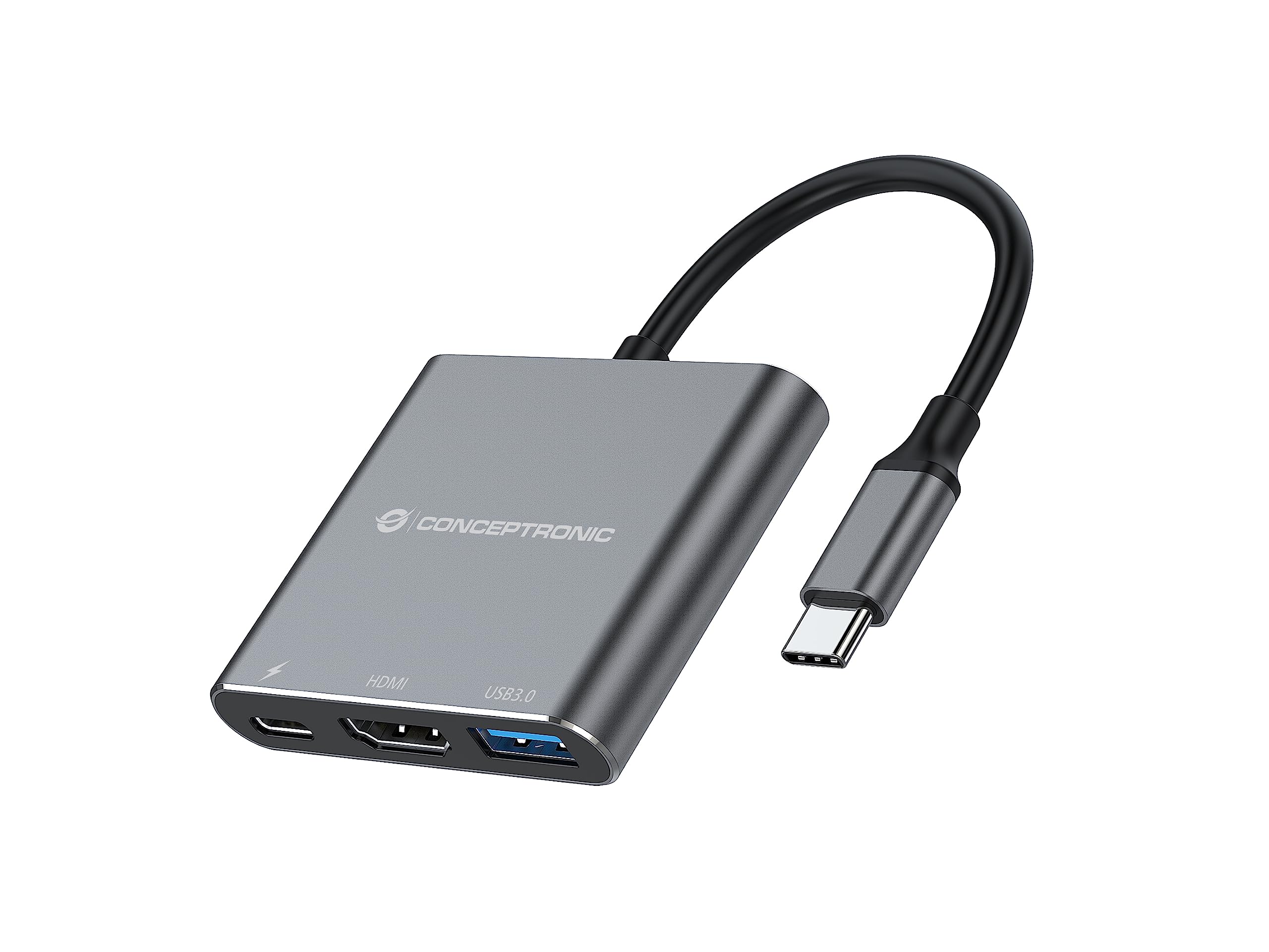Conceptronic DONN15G 12-in-1 USB 3.2 Gen 1 Docking Station 0.25m