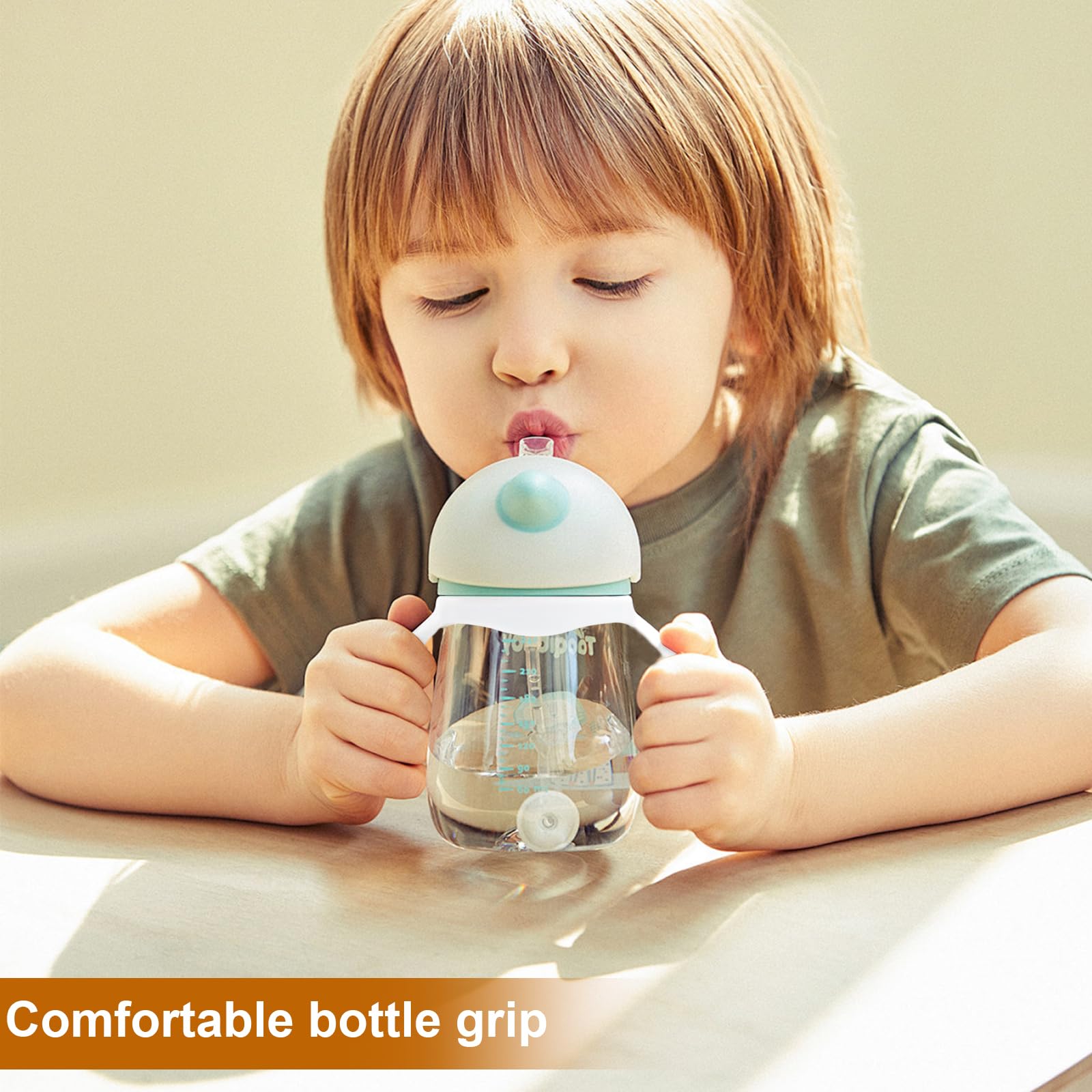 5 Pezzi Maniglie Biberon per philips avent, Impugnatura per Biberon in Plastica Standard Presa Facile, Maniglia Accessori per Biberon Collo Largo Bambini Manici di Biberon