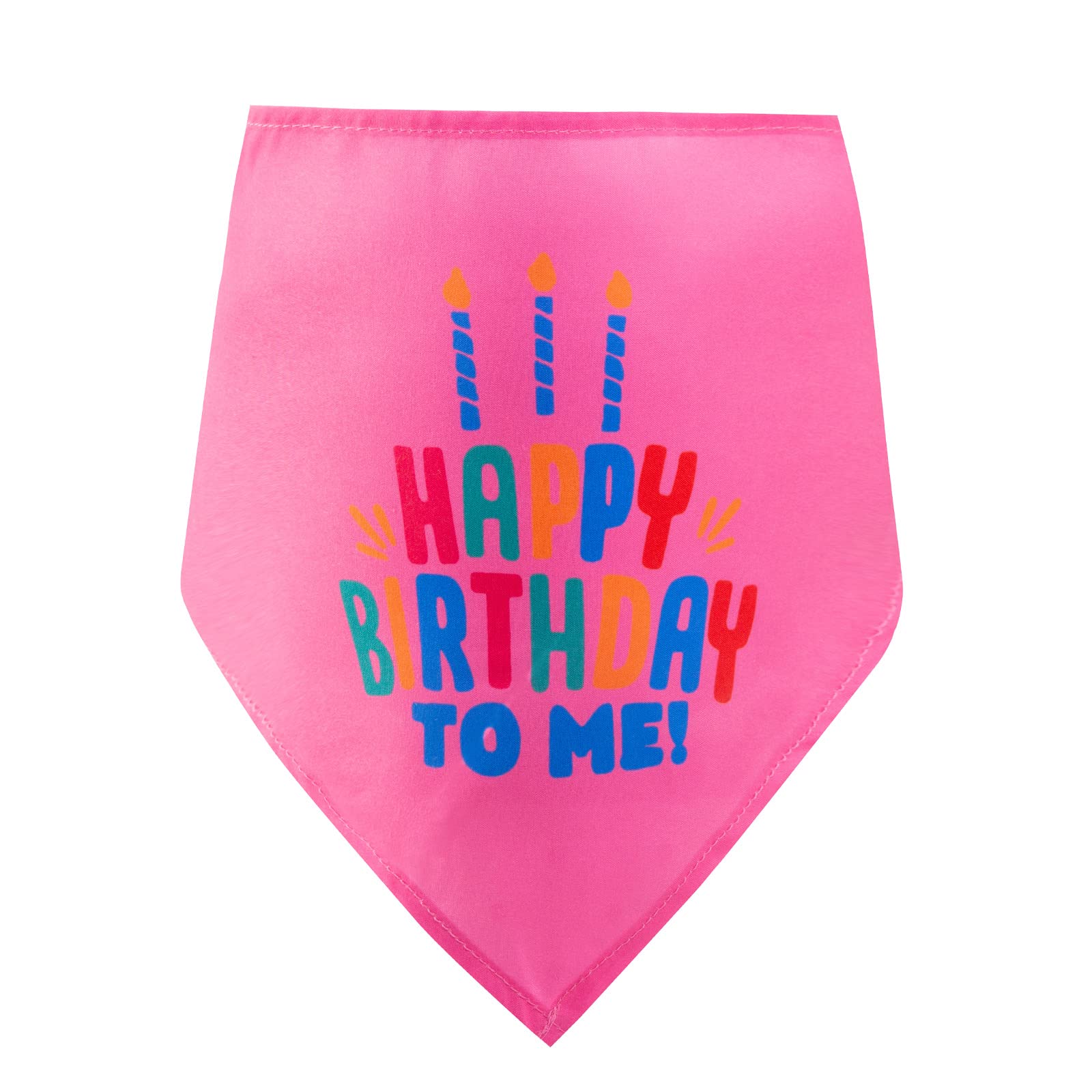 ADOGGYGO Katzengeburtstags-Outfit Set – Hut, Bandana & Fliege In Rosa (inkl. Zahlen 0-8)