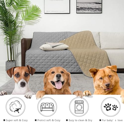 Miniatura 9 de SPXTEX - Fundas protectoras de cama, para perros y mascotas, almohadillas lavables, para el sofá, muy suaves, 1 pieza, para el entrenamiento de