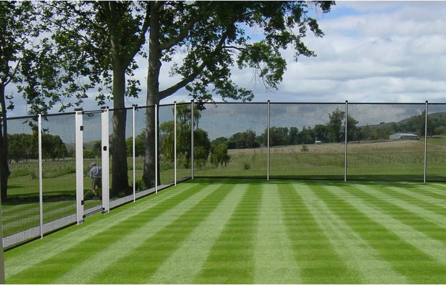 Patio Fence Post Anchor Ground Spikes 1-5/16 ID Inground Round Pole Sleeves for Backyard Garden Dirt Clay Grass Pack of 5 Aluminum - Image 7