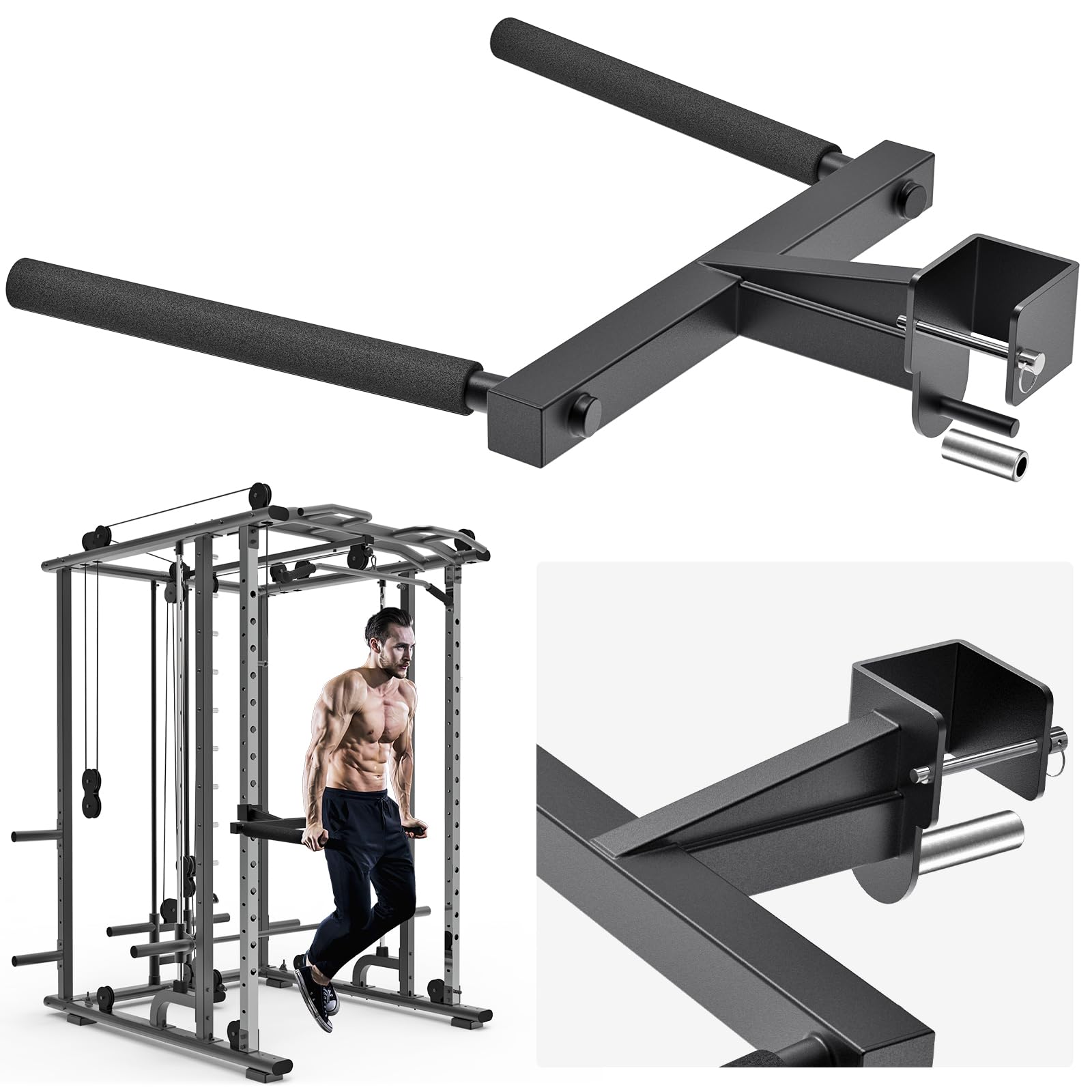 Kipika Barre En T Pour Rack D'alimentation De 5,1 X 5,1 Cm – Plate