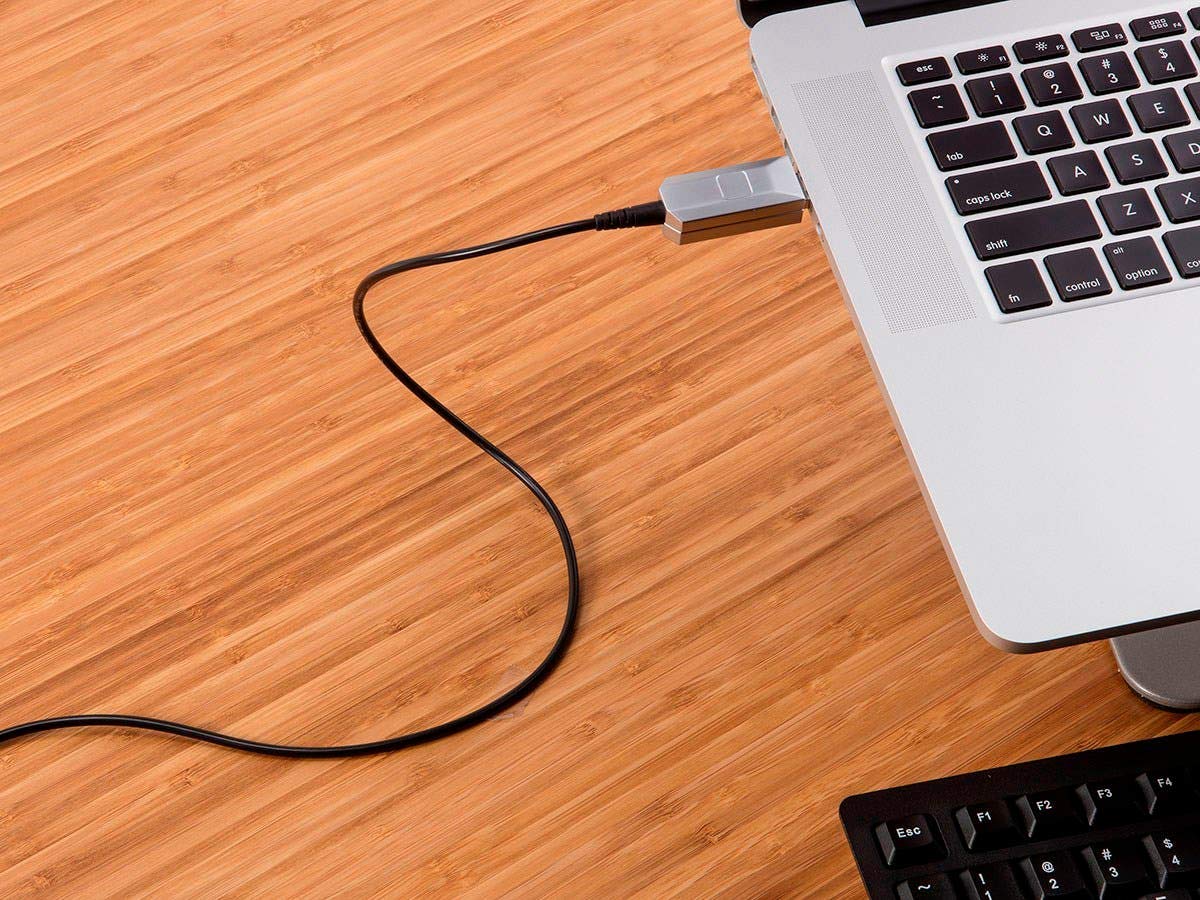 Monoprice in Fibra Ottica Slimrun USB 3.0 Tipo A prolunga Cavo, 20 m