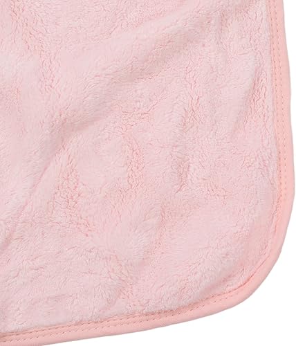 Miniatura 9 de Fdit Baby Hooded Bath Towel Soft Velvet Large Infant Blanket for Newborn Toddler Pink