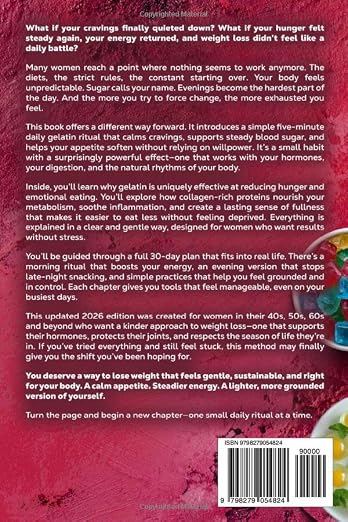 The Super Easy Gelatin Trick for Weight Loss: A 30-Day Plan to Curb Cravings, Control Hunger, Lose Weight Naturally , Boost Metabolism & Burn Fat Naturally In Just 5 Minutes Per Day image 2