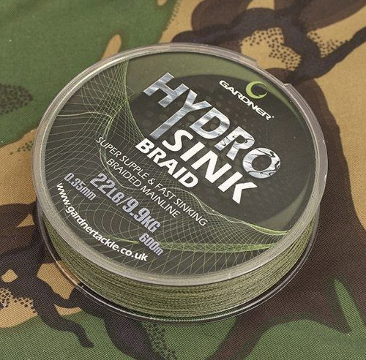 Gardner Tackle Hydro Sink Braided Mainline - Carp Pike Tench Coarse Fishing Line — image 1