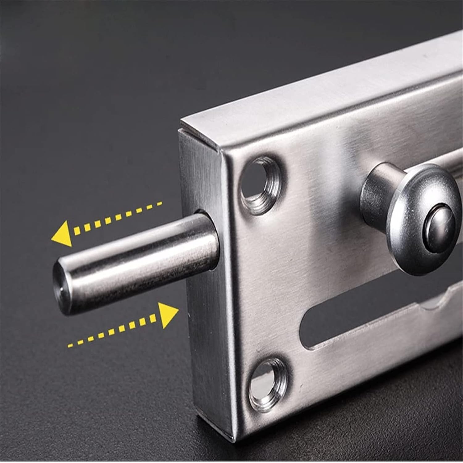Door Chain Lock,Bolt Gate Latches,Latch Safety Limiter,Household Metal Bolt Household Door Bolt with Chain Dual-Purpose Door Buckle Bold Anti-Theft Chain Lock Buckle