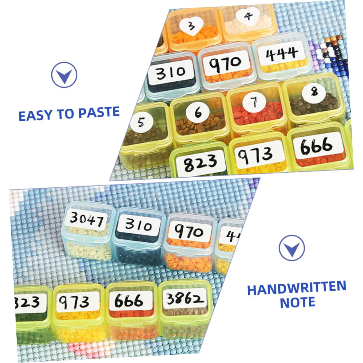 Angoily 5 Set Etichette Adesive Vuote Per Organizzazione Etichette Rotonde E Adesivi Rimovibili Per Ufficio Scuola E Attività Gruppo Design Autoadesivo Per Classificazione E 3 * 5