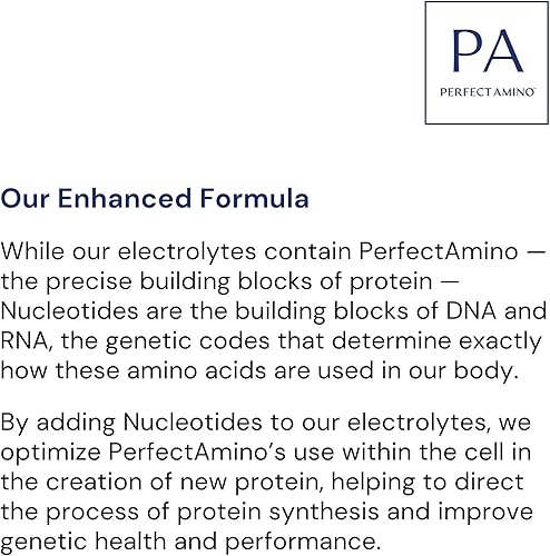 Miniatura 6 de BodyHealth PerfectAmino - Electrolitos en polvo sin azúcar, hidratación en ayunas, mezcla de electrolitos keto sin azúcar con minerales traza -