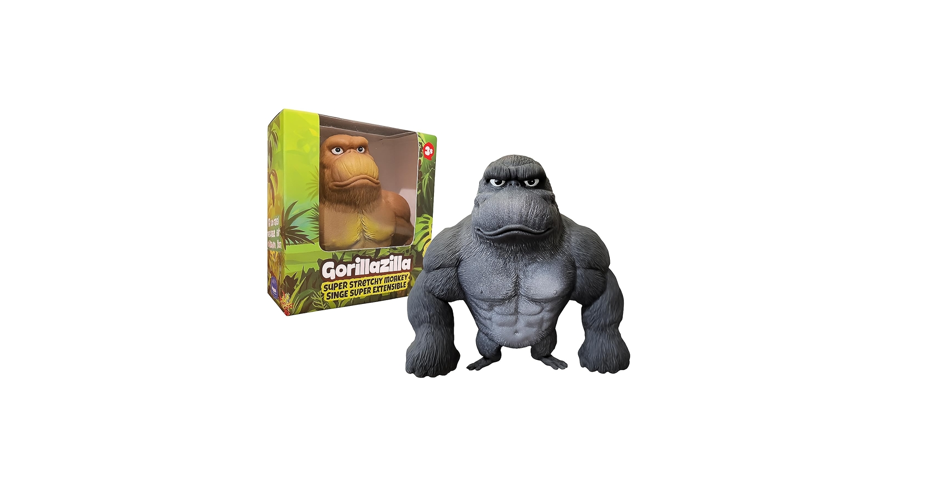 Amazon.com: Hapros Jumbo Gorillazilla Stretchy Monkey Toy