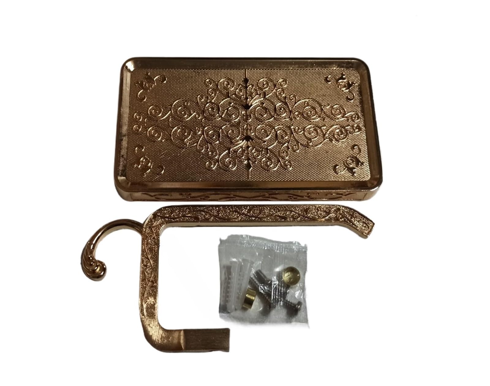 Brushed Brass Toilet Paper Holde Antique Brass Toilet Paper Holder Bathroom Mobile Tssue for bathroom home renovation wall mounted(Color4)