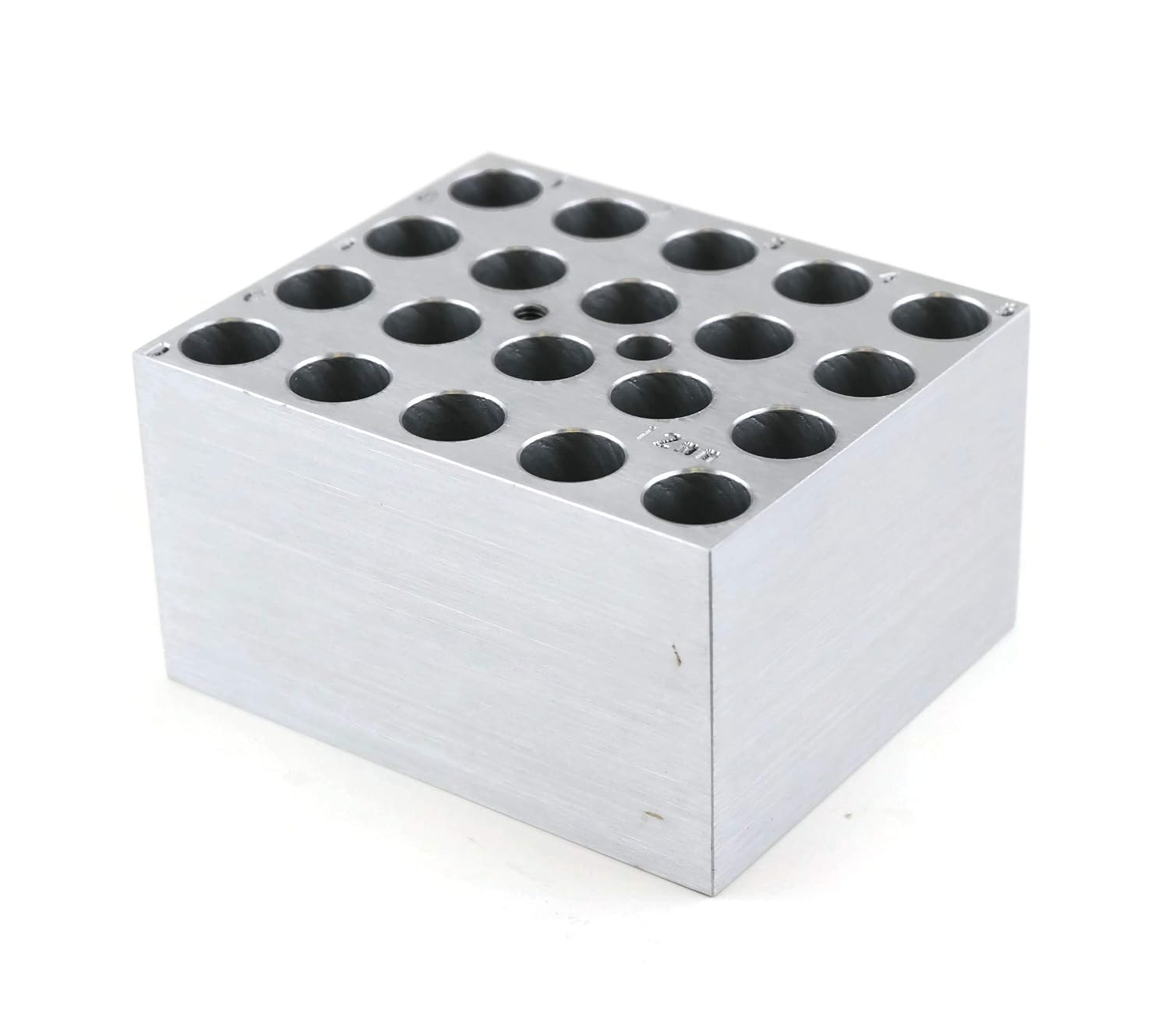 Heating Block Module for Digital Dry Baths, Holds 20 x 12 mm Tubes, 3 1/2 x 3 x 2 Inches High