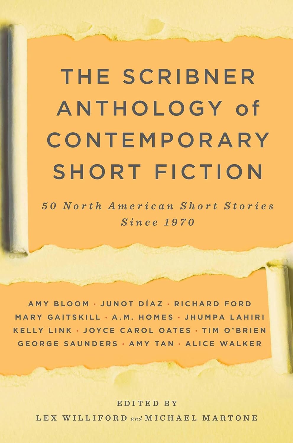 Scribner Anthology of Contemporary Short Fiction: 50 North American Stories Since 1970 by Lex Williford (Paperback)