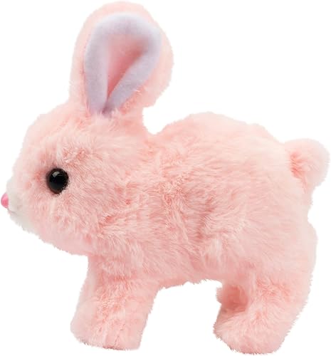 Miniatura 129 de Hopearl - Juguete electrónico interactivo de peluche, mascota con sonidos y movimientos, regalo jirafa animada que camina y mueve la cola
