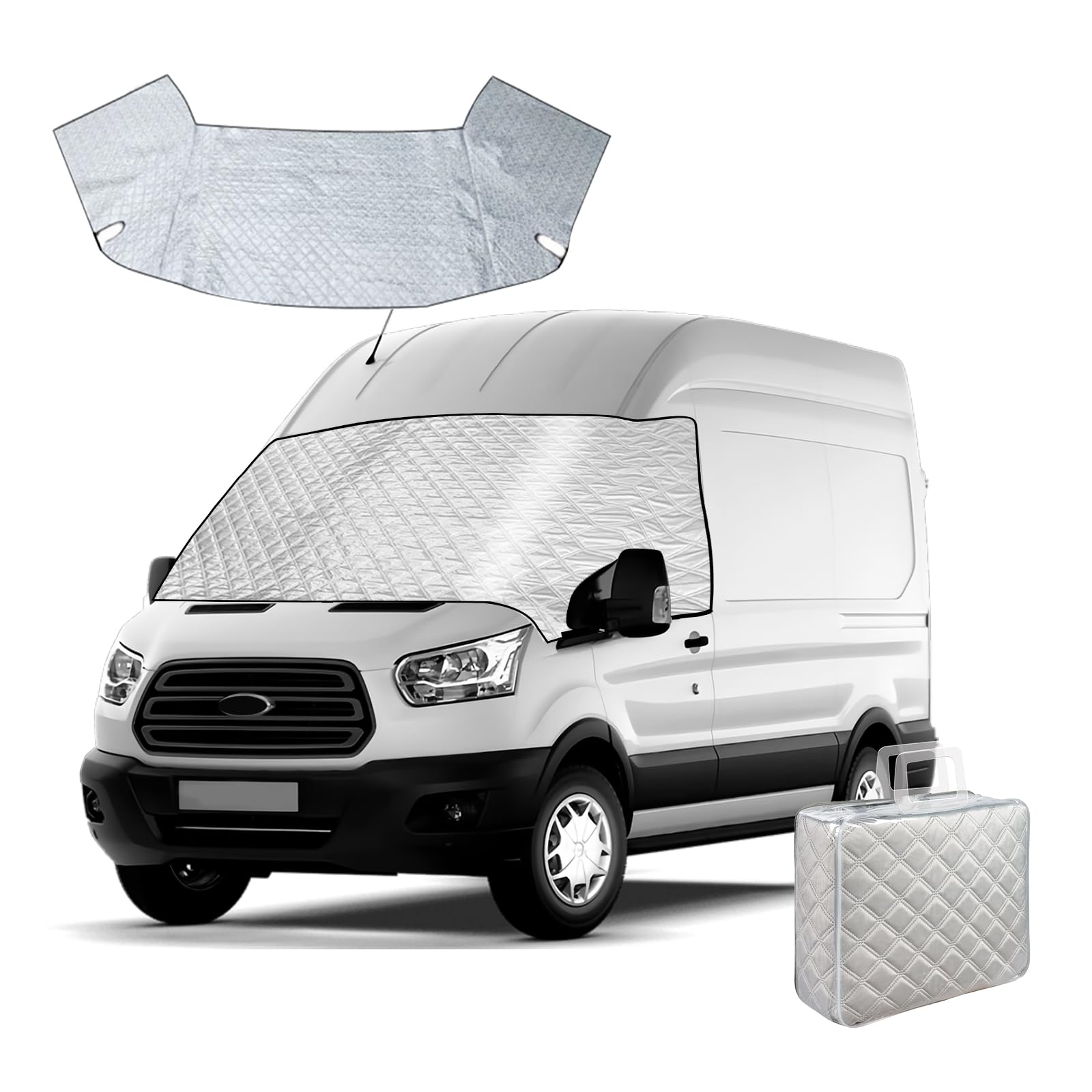 Kamanan Sonnenschutz Auto Frontscheibe Ersatz für Ford Transit Van MK8 2014-2023 Kamanan Sonnenschutz Auto Frontscheibe Ersatz für Ford Transit Van MK8 2014-2023