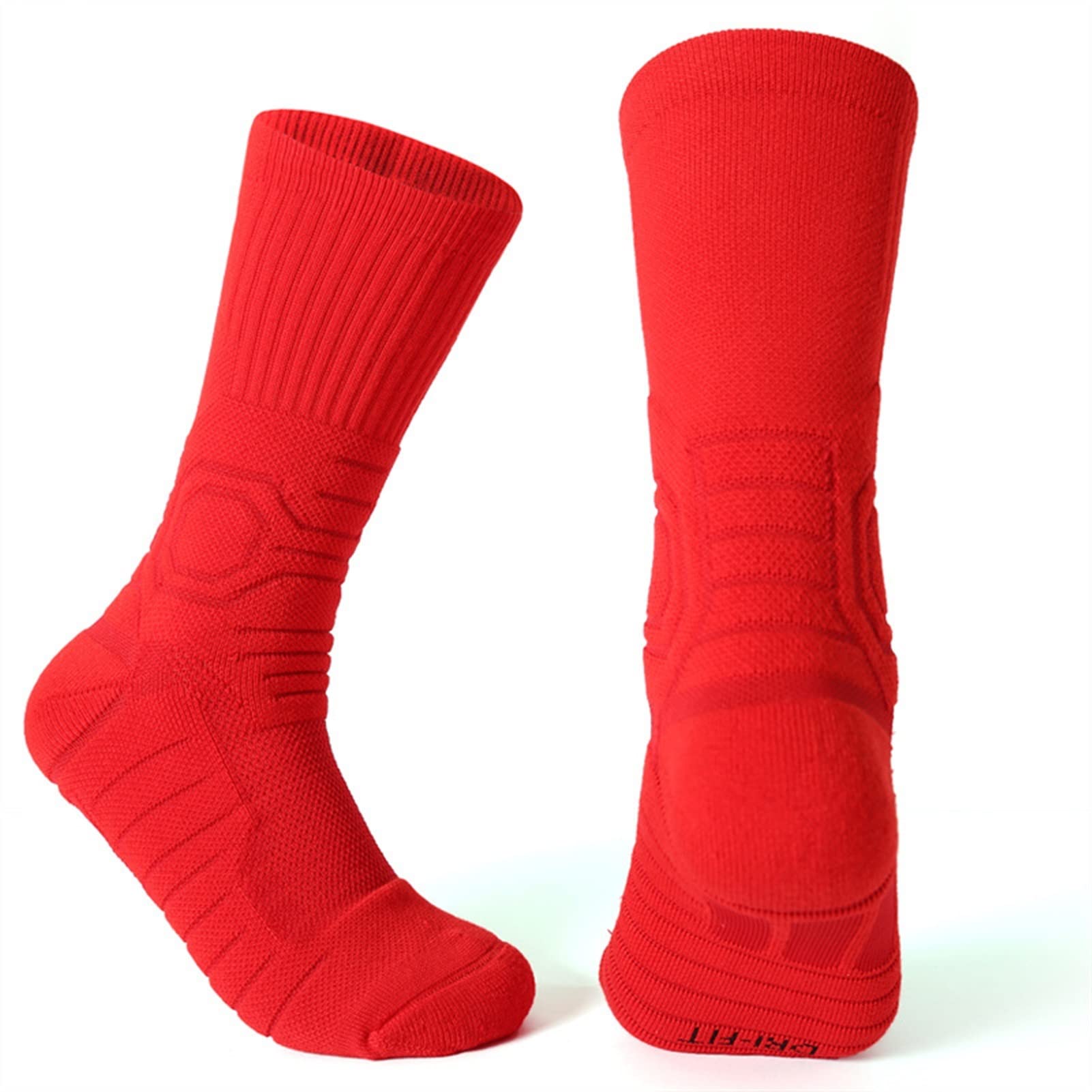 Professional Sport Socks Uomo Performance Performance Fitness Fitness Outdoor Fitness Cycling Running Athletic Compression Thick Cuscino Cuscino Crew