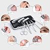 Set de manicura Yougai 18 piezas con cortaúñas de acero inoxidable con estuche negro | Kit de manicura profesional, cortaúñas para manos y pies para hombres y mujeres, kit de pedicura para cuidado de pies, regalo para familia y amigos 7