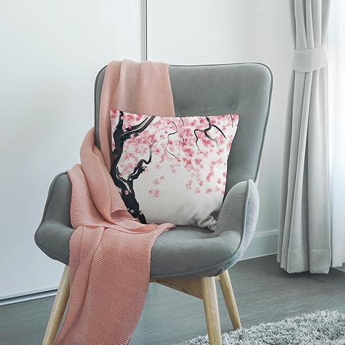 Miniatura 4 de HGOD DESIGNS Funda de almohada con diseño de caballo, hermoso caballo blanco africano, funda de cojín cuadrada estándar decorativa para el hogar