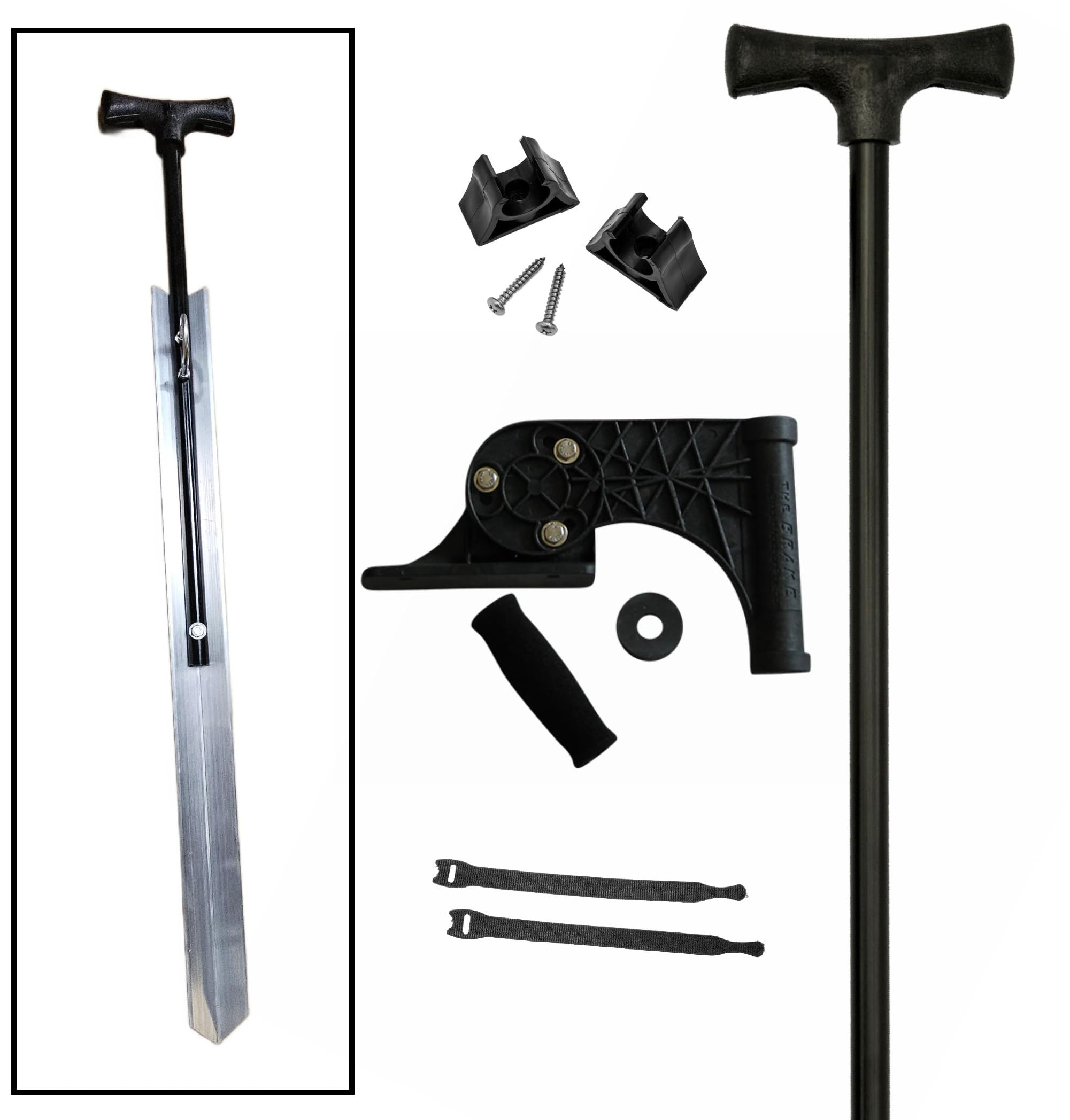 Stick It Anchor Pins Sandbar Black Anchor Pins and Brake System