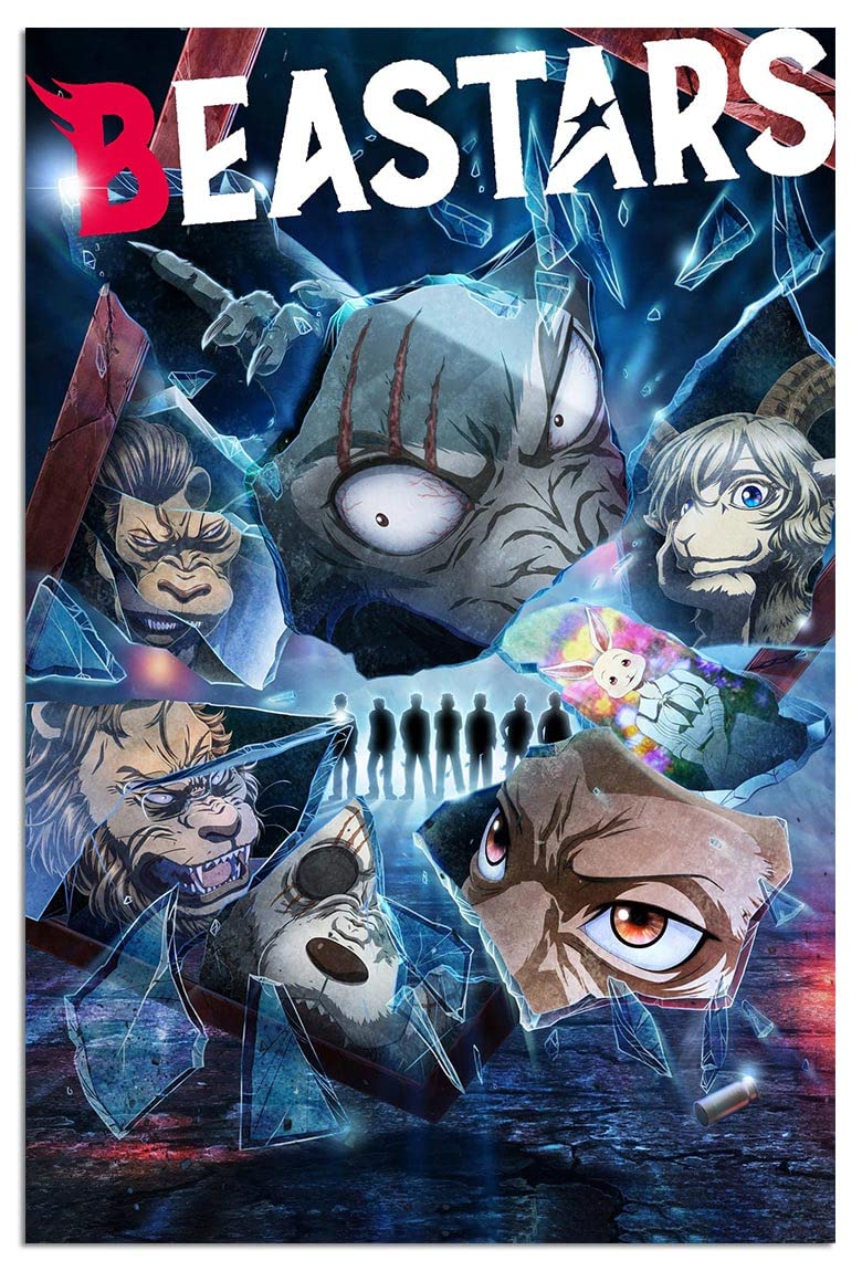 Beastars Poster - Canvas Wall Art for Living Room, Office & Dorm Decor - Unframed 16x24 inches