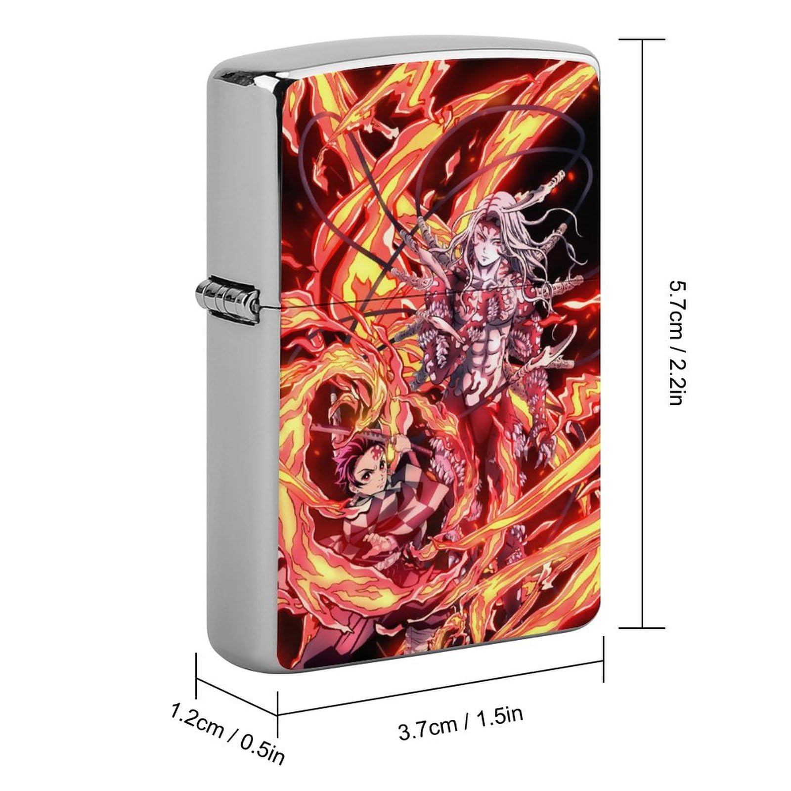 Amazon.co.jp: ライターケース 鬼滅の刃 炎柱 煉獄杏寿郎 ZIPPO